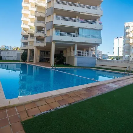 Ap-193 Apartamento Con Vistas Frontales Al Mar En La Playa De La Fossa * Calpe